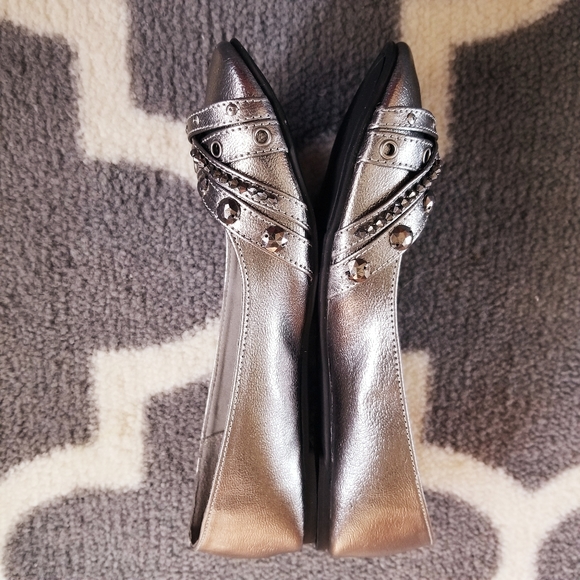 American Eagle, Pewter, Ballet Flats, - Picture 4 of 6